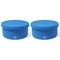 Silipint: Silicone 30oz Lidded Bowls: 2 Pack Deep Pool - Unbreakable, Flexible, Microwave-Oven-Dishwasher, Non-Slip